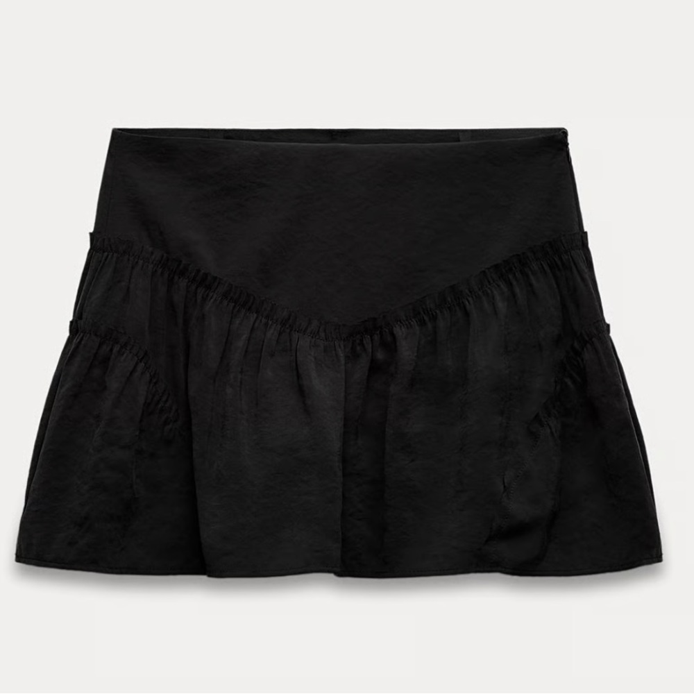 Zara Charcoal Mini Skirt